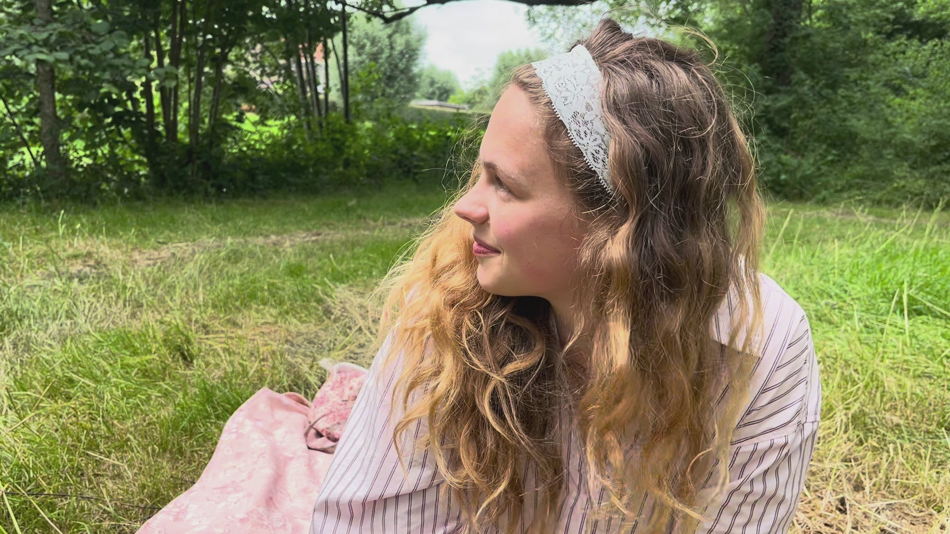Kanten haarband